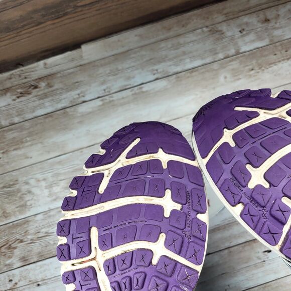 Brooks Ghost 5 Women's Size 7.5 Purple White Athletic Walking Running Shoes - Picture 7 of 10